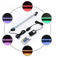 Rgb Akvarie Armatur Led Sugekopper Ip67 Memory - Ledlife Akvarie