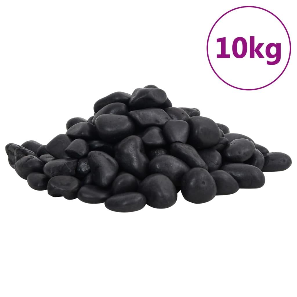 Sort Polerede Småsten - Akvarie  - 8721012106642