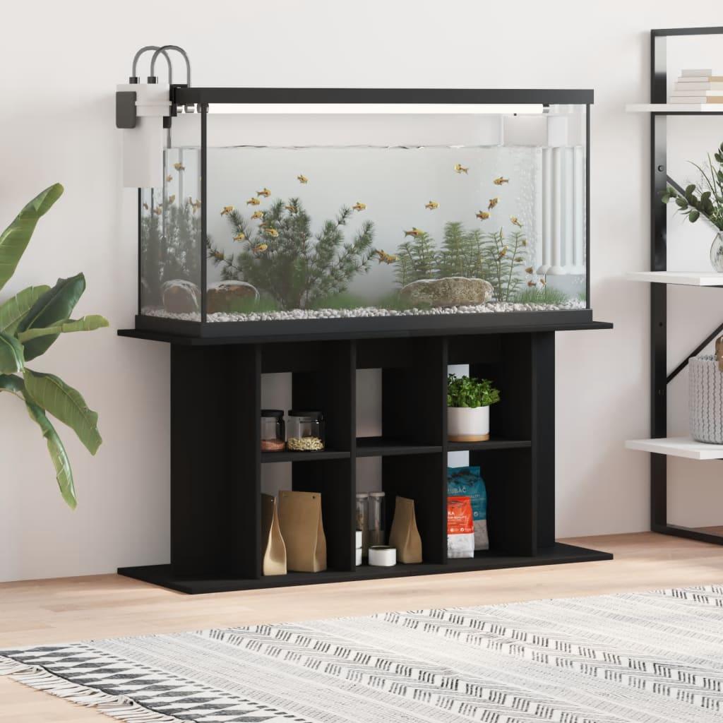 Sort Akvariebord 100x40x60 Konstrueret Træ - Boligcenter Akvarie  - 8720845417864