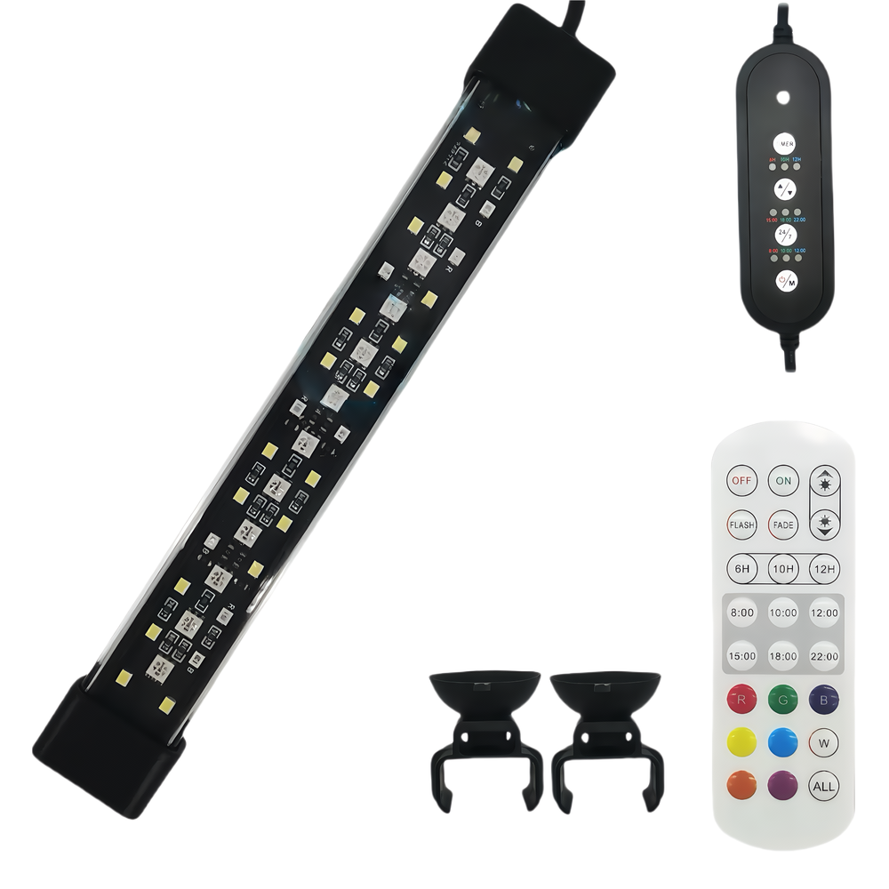 Akvariearmatur 10W LED RGB IP68 - Fantastisk Tilbud!