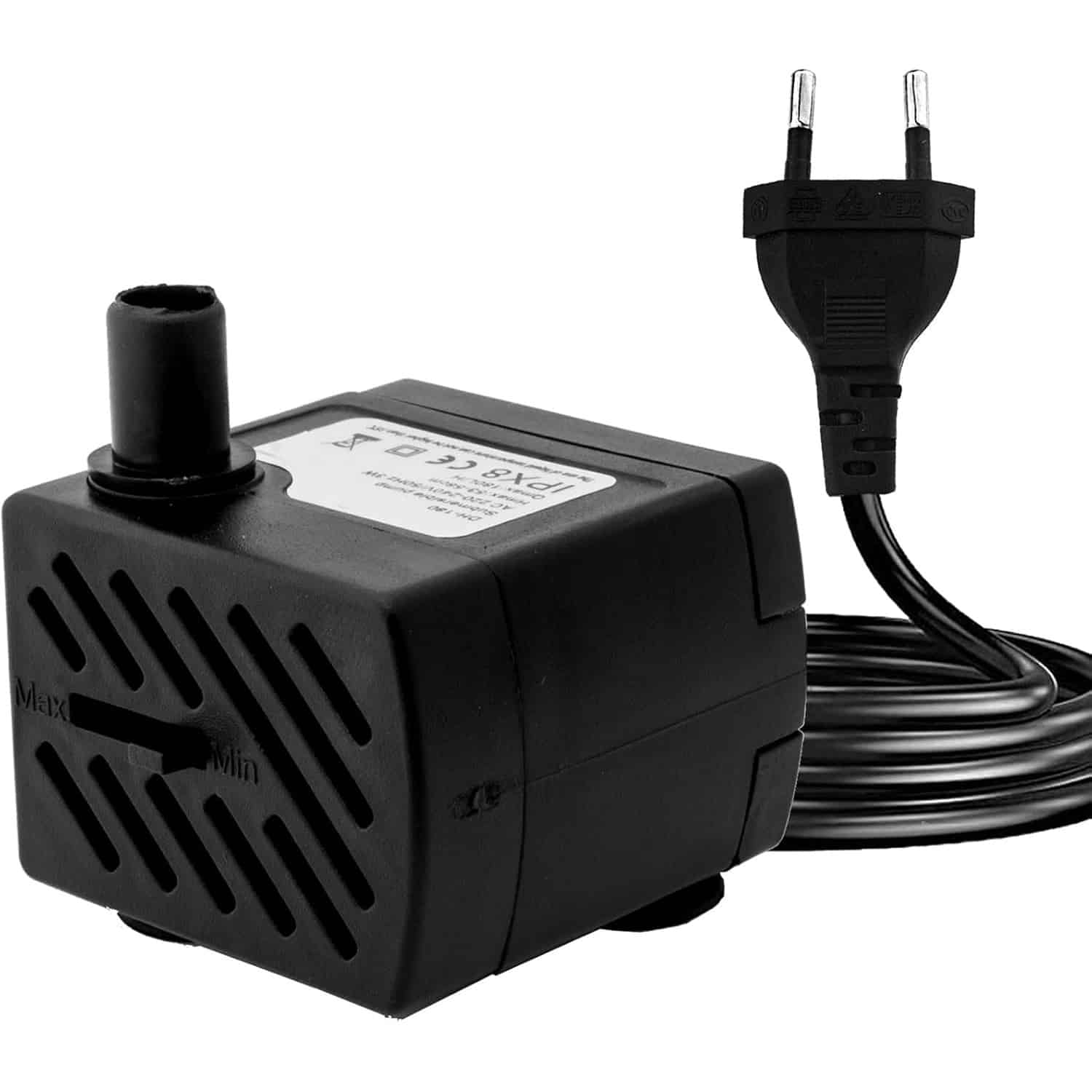 Mini Akvarie Vandpumpe 3W – Effektiv Cirkulation Tilbud!