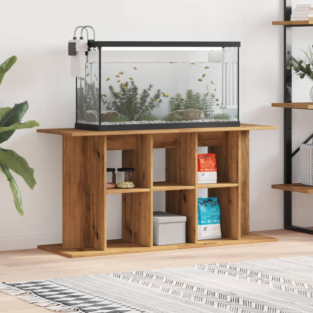 Akvariebord 120x40x60 Konstrueret Træ Kunsteg - Akvarie  - 8721158445186